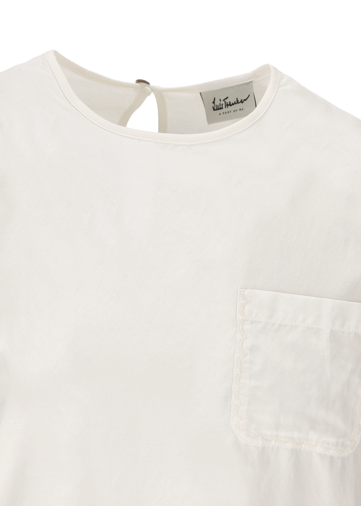 Luis Trenker T-shirt Con Taschino Ricamato Modello Lutanja