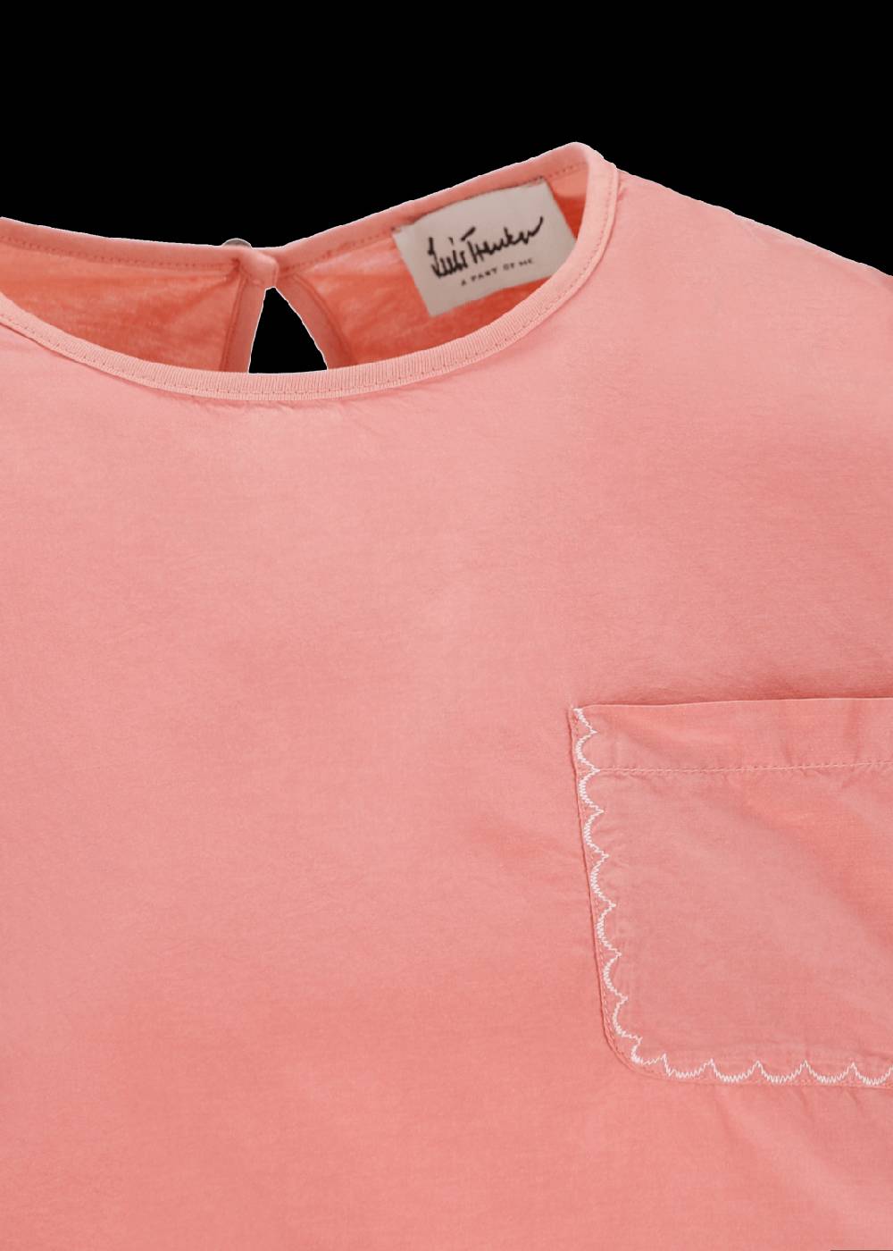 Luis Trenker T-shirt Con Taschino Ricamato Modello Lutanja