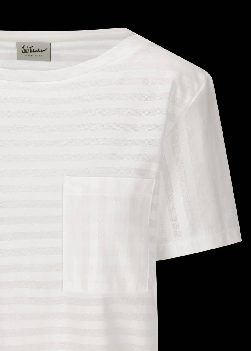 Luis Trenker T-shirt In Jersey Di Cotone A Righe Lutabata