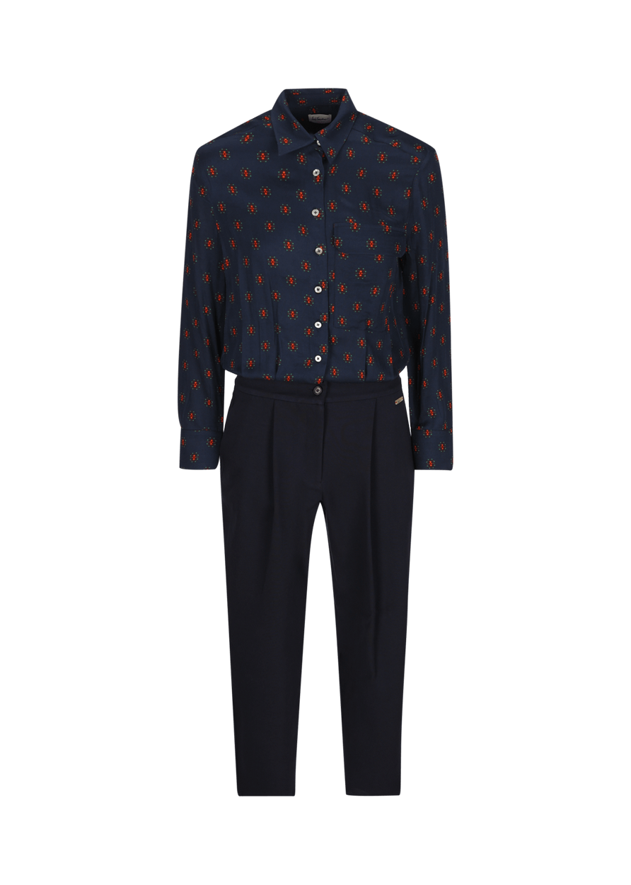 Luis Trenker Tuta realizzata in un mix di materiali modello Lurimma