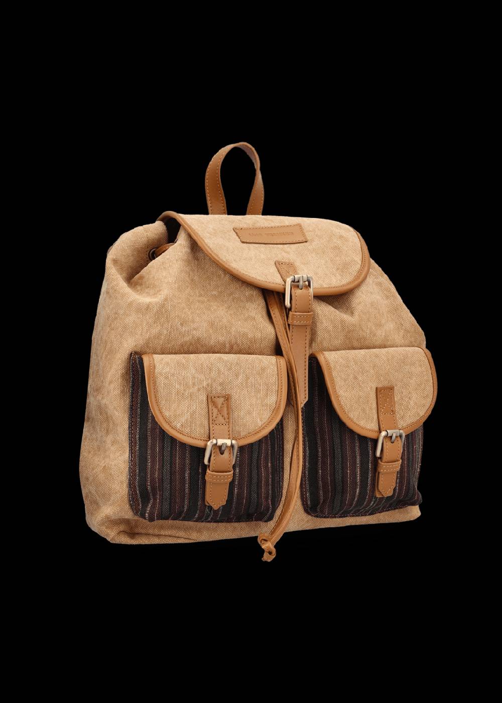 Luis Trenker Zaino In Materiale Misto Modello Lumarcel