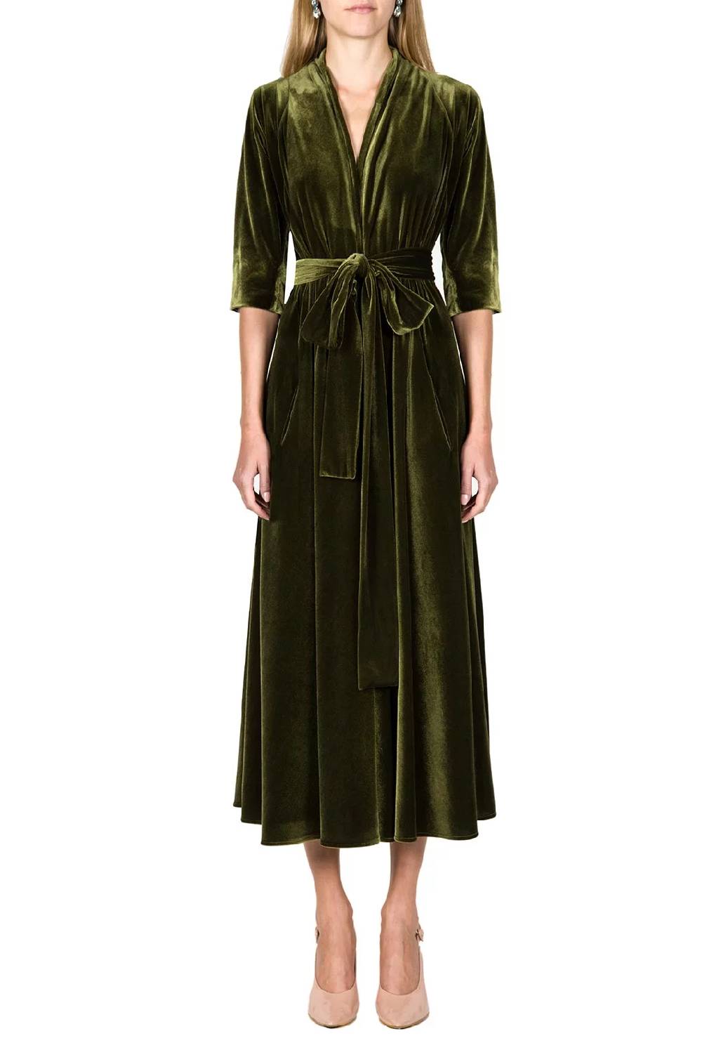 Luisa Beccaria Abito Luisa A Portafoglio In Velluto