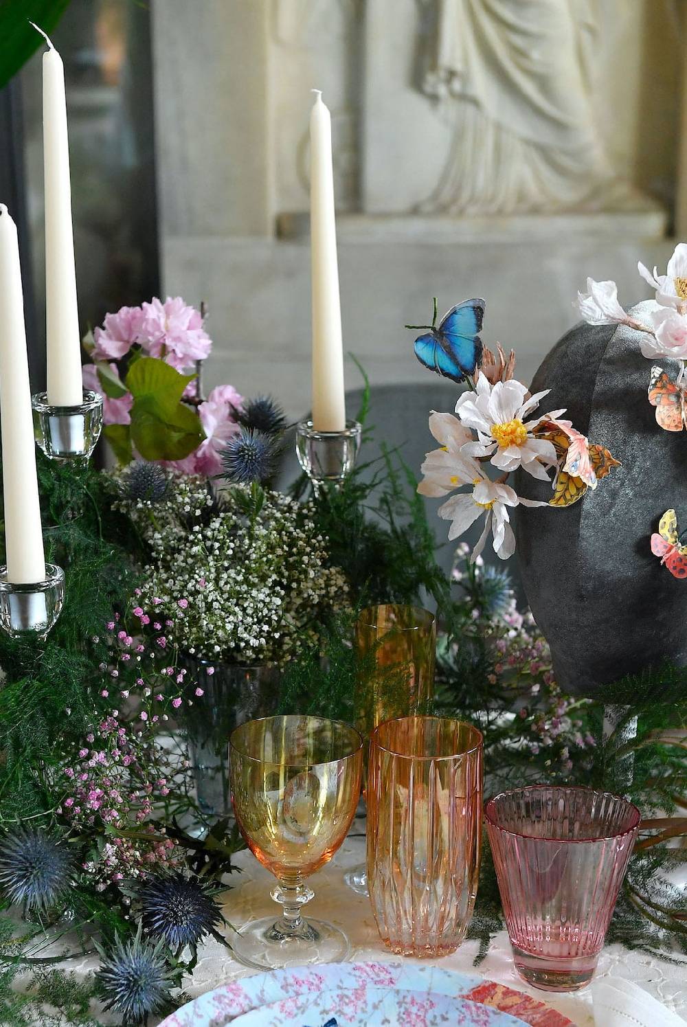 Luisa Beccaria Ambra Set Di Due Bicchieri Da Acqua Rosy