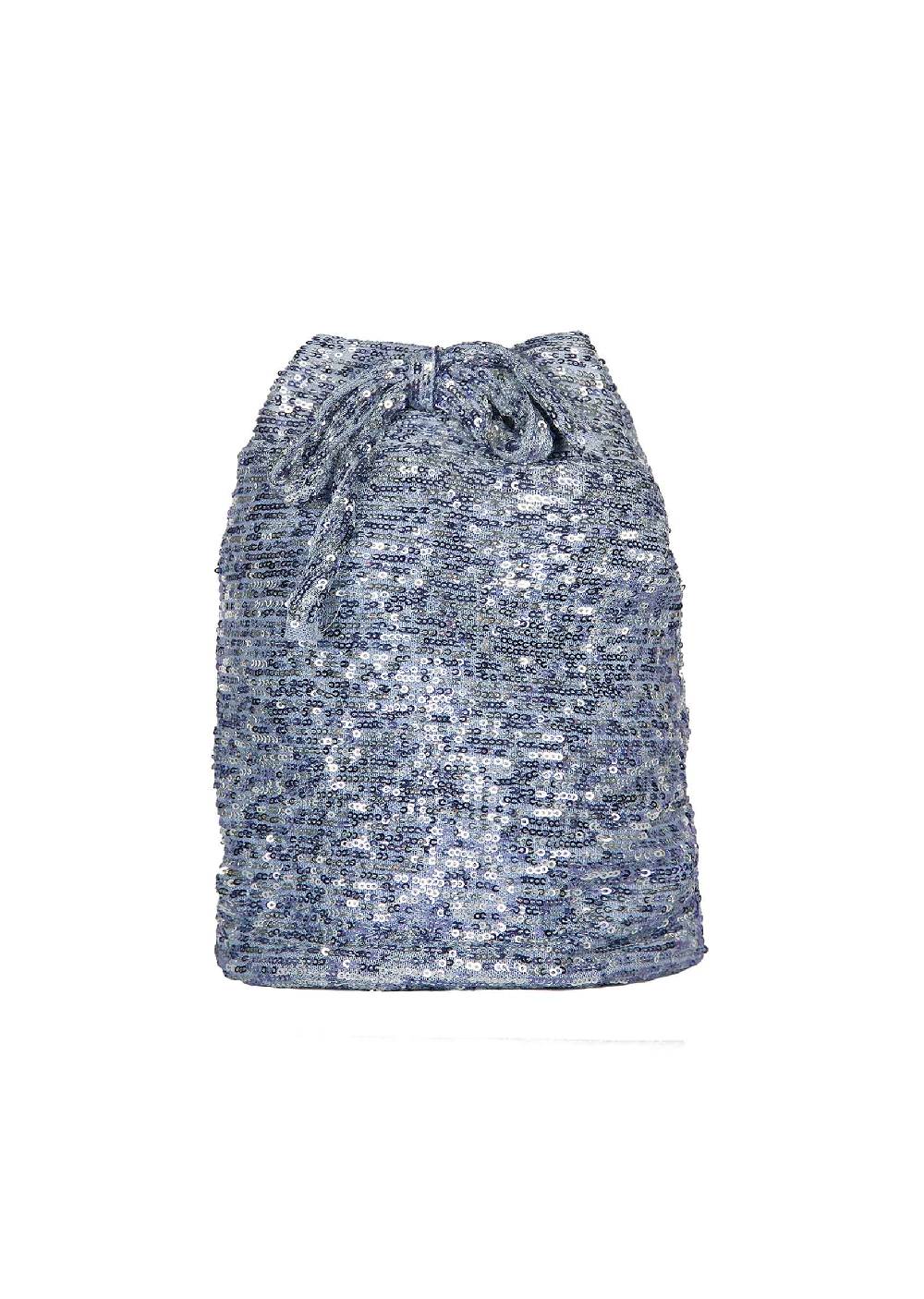 Luisa Beccaria Borsa A Secchiello Piccola Con Paillettes