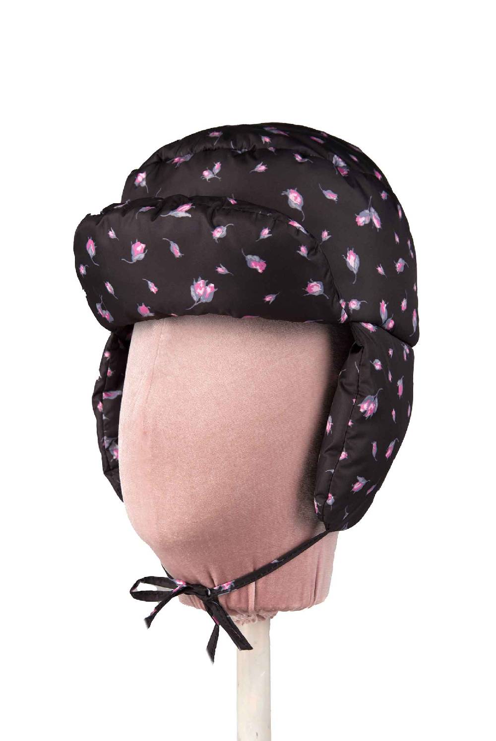 Luisa Beccaria Cappello Da Aviatore Nero Winter Garden