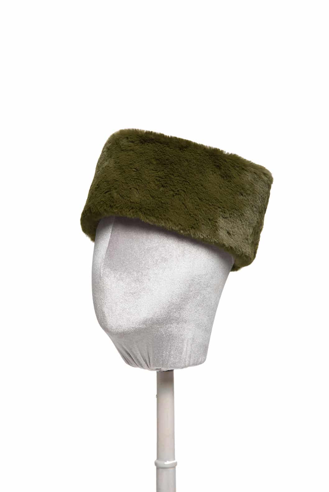 Luisa Beccaria Cerchietto In Pelliccia Sintetica Verde