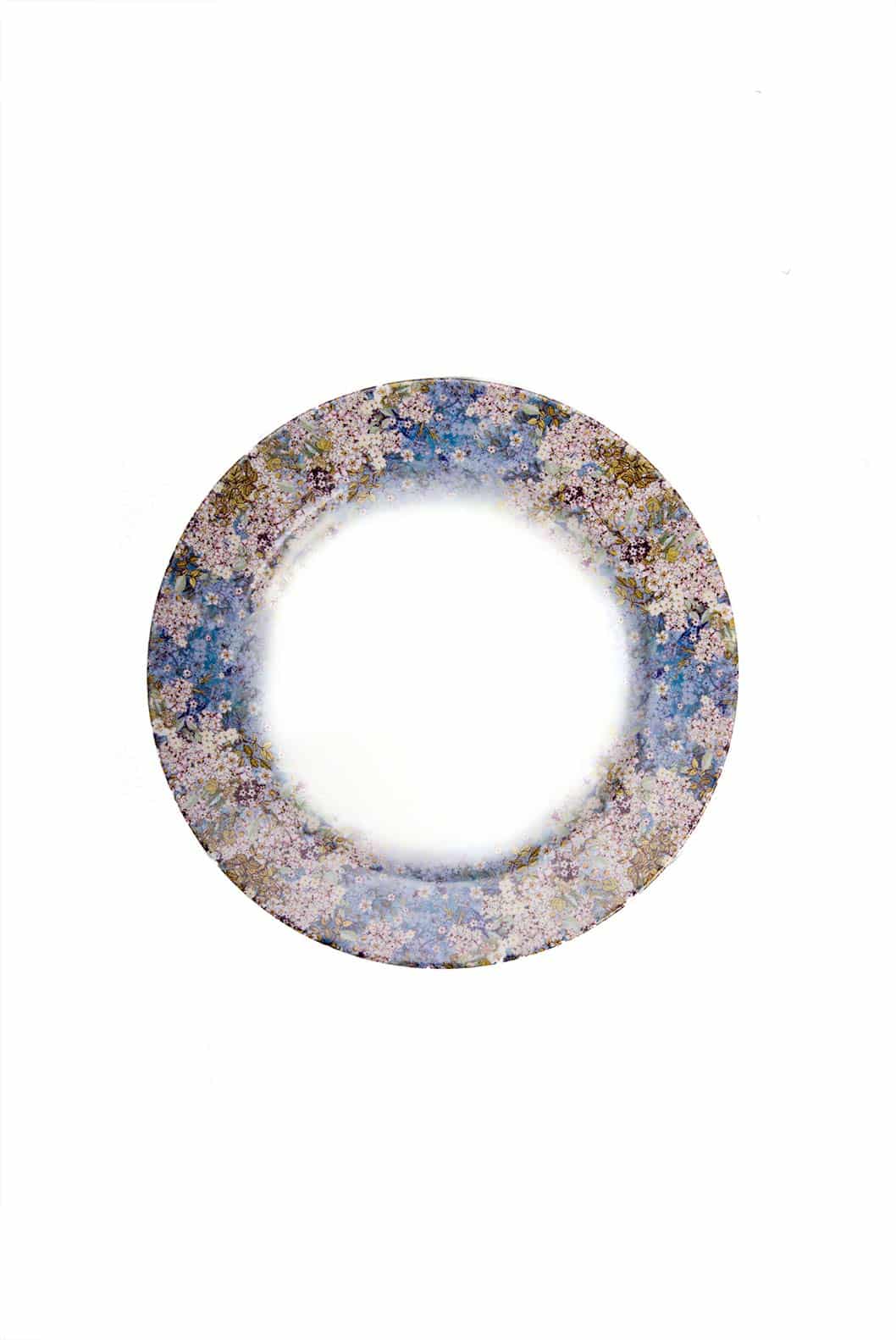 Luisa Beccaria Cherry Blossom Set Di Due Piatti Da Cena