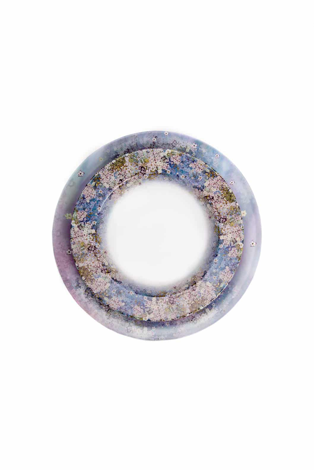 Luisa Beccaria Cherry Blossom Set Di Due Piatto Di Minestra