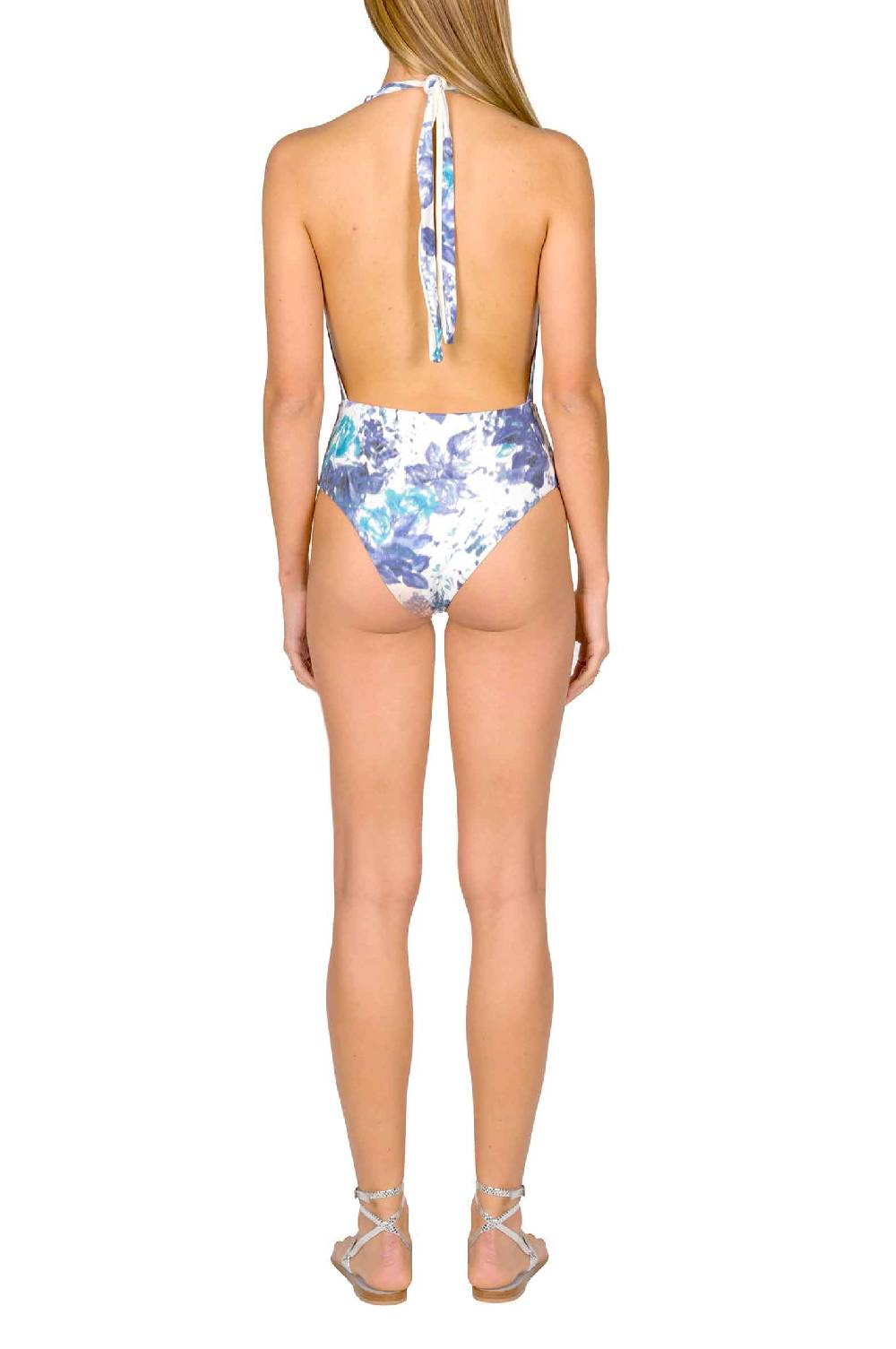 Luisa Beccaria Costume Capri Con Scollo All'americana