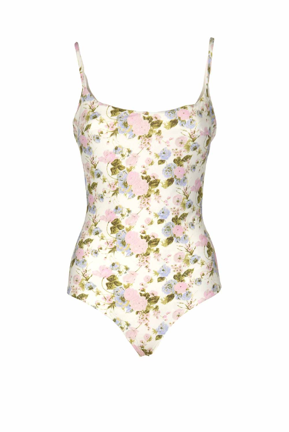 Luisa Beccaria Costume Intero Blooming Roses Double Face