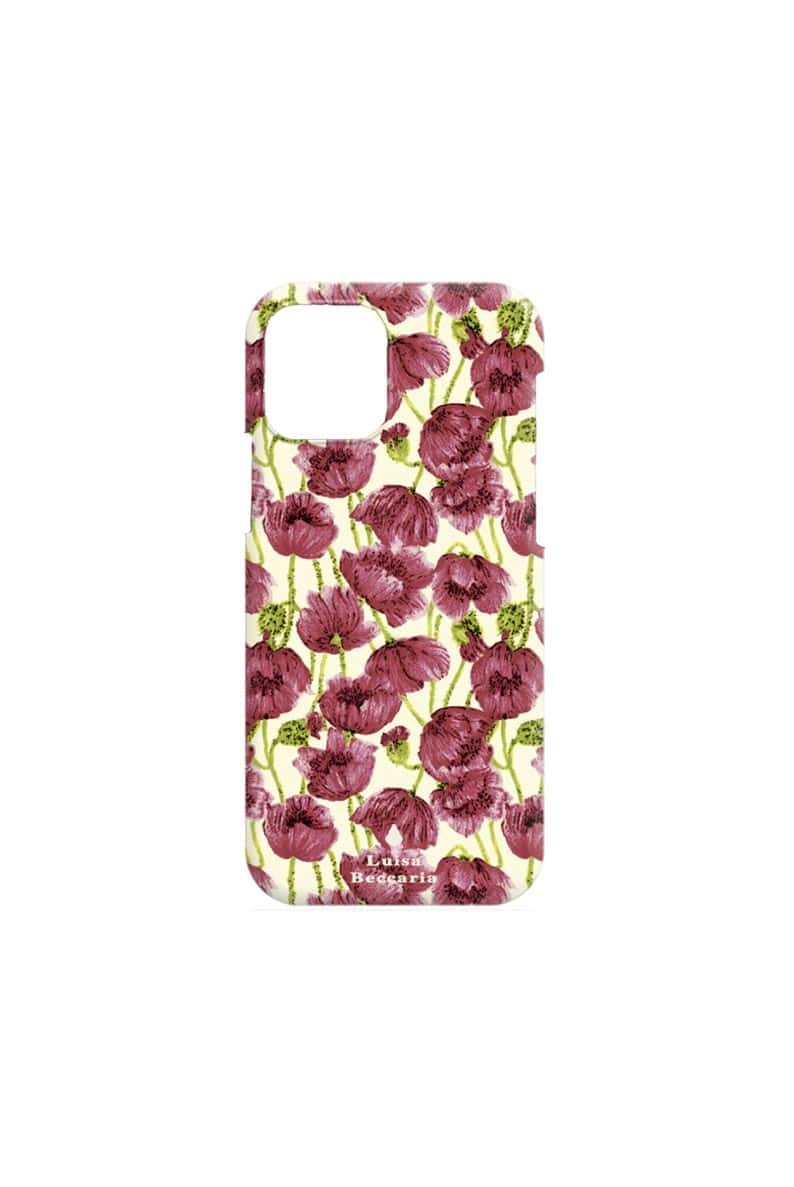 Luisa Beccaria Cover per iPhone opaca stampata con micro papaveri