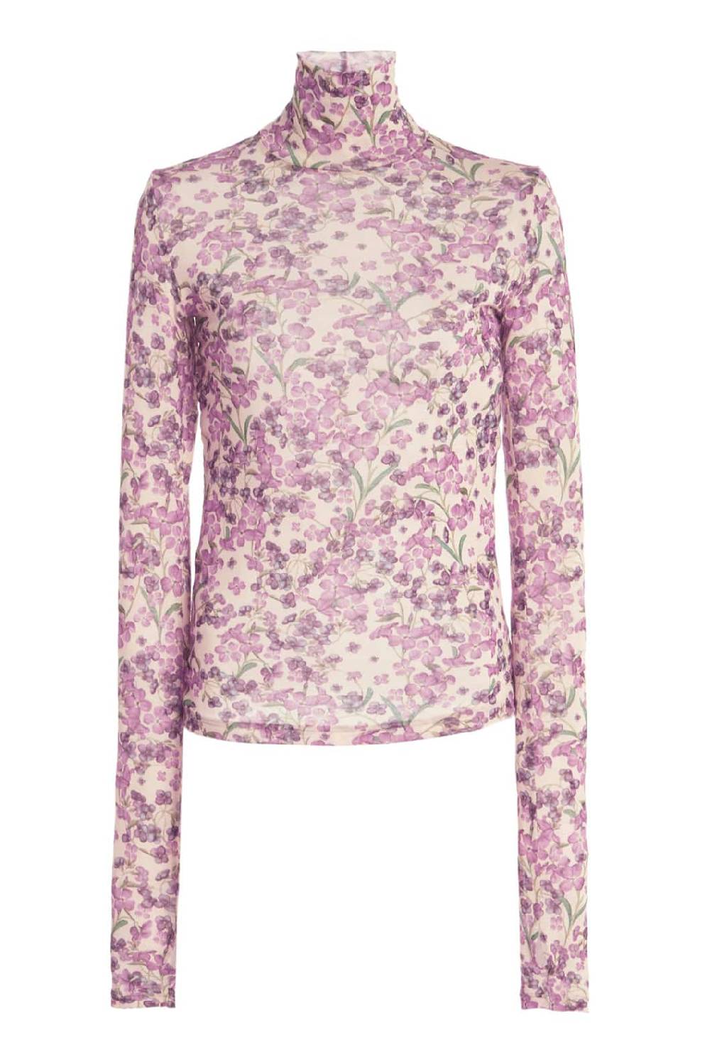 Luisa Beccaria Dolcevita in jersey di lana e seta Rosa