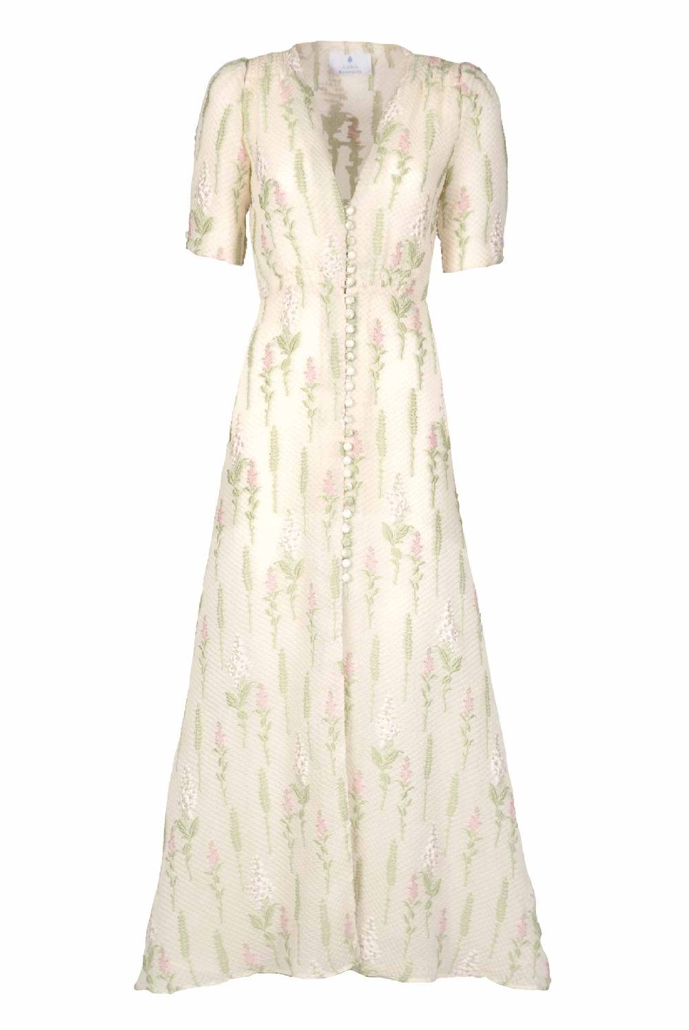 Luisa Beccaria Abito Bottoncino Fil Coupè