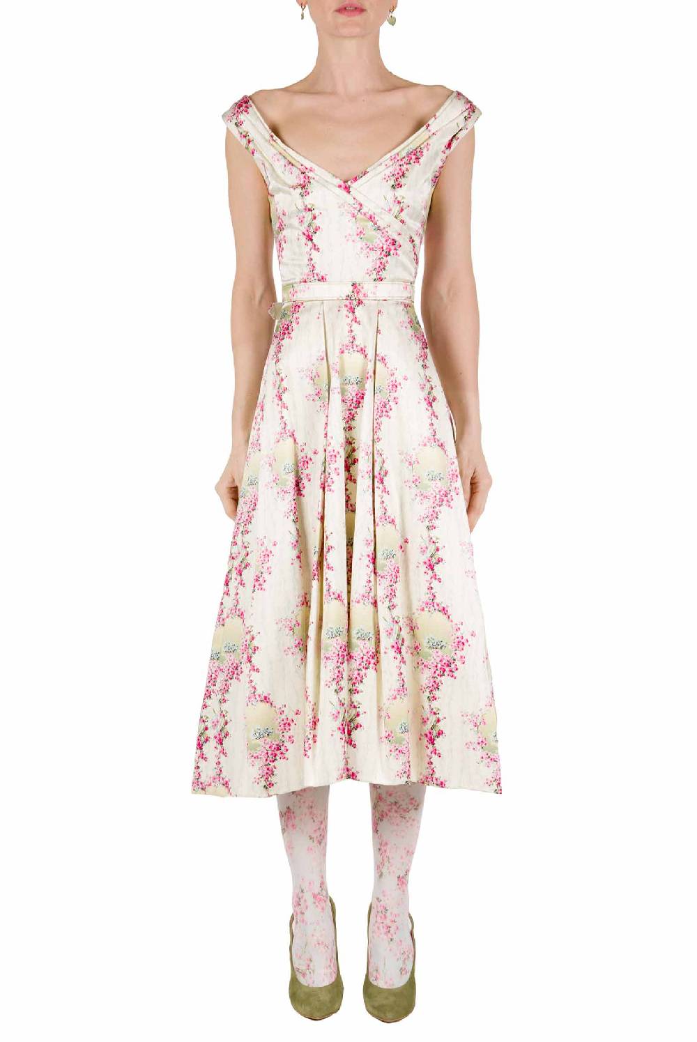 Luisa Beccaria Abito Duchesse Scollo Ampio