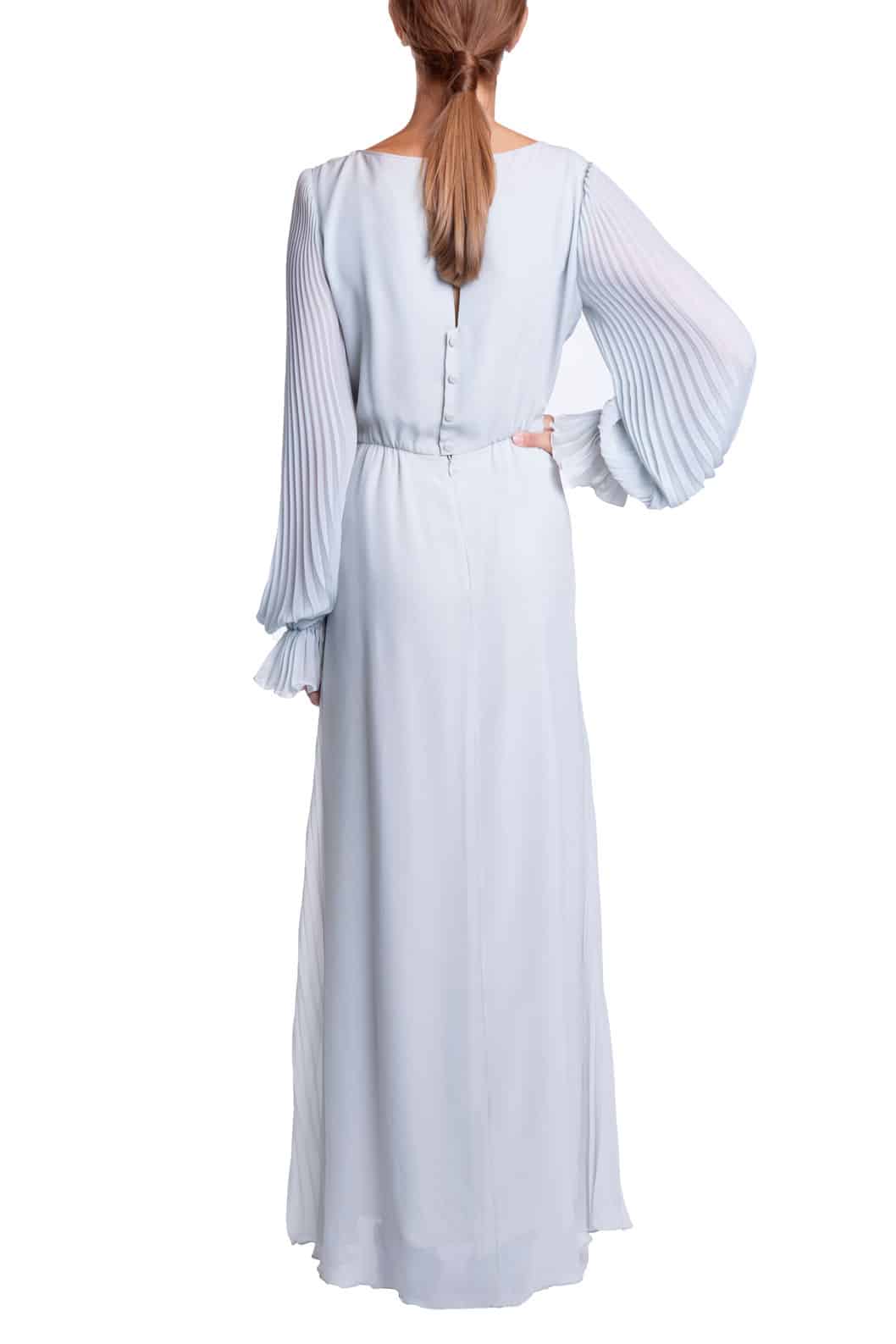 Luisa Beccaria Abito In Georgette Plissettato