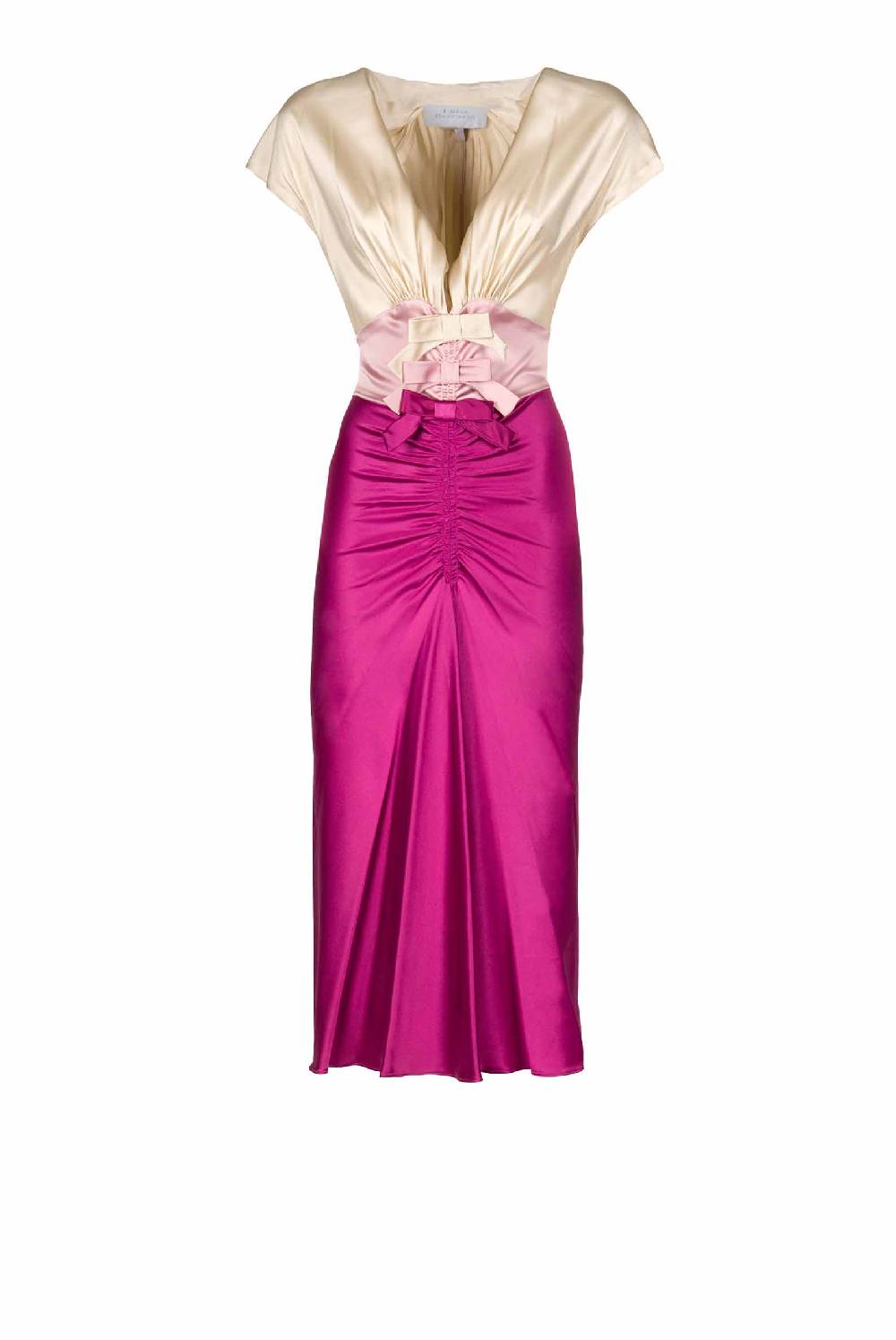 Luisa Beccaria Abito kimono in raso