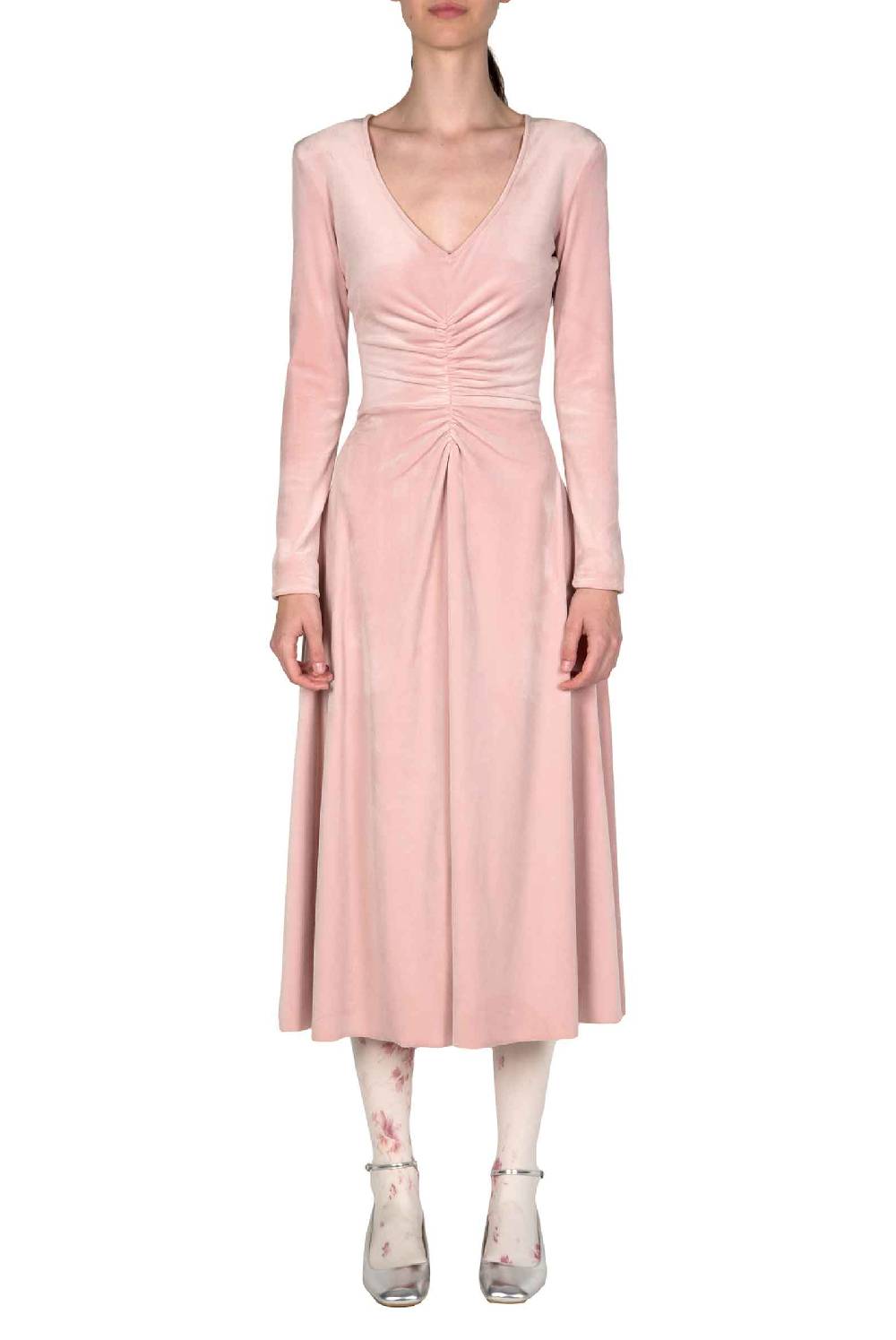 Luisa Beccaria Abito Longuette Con Volant