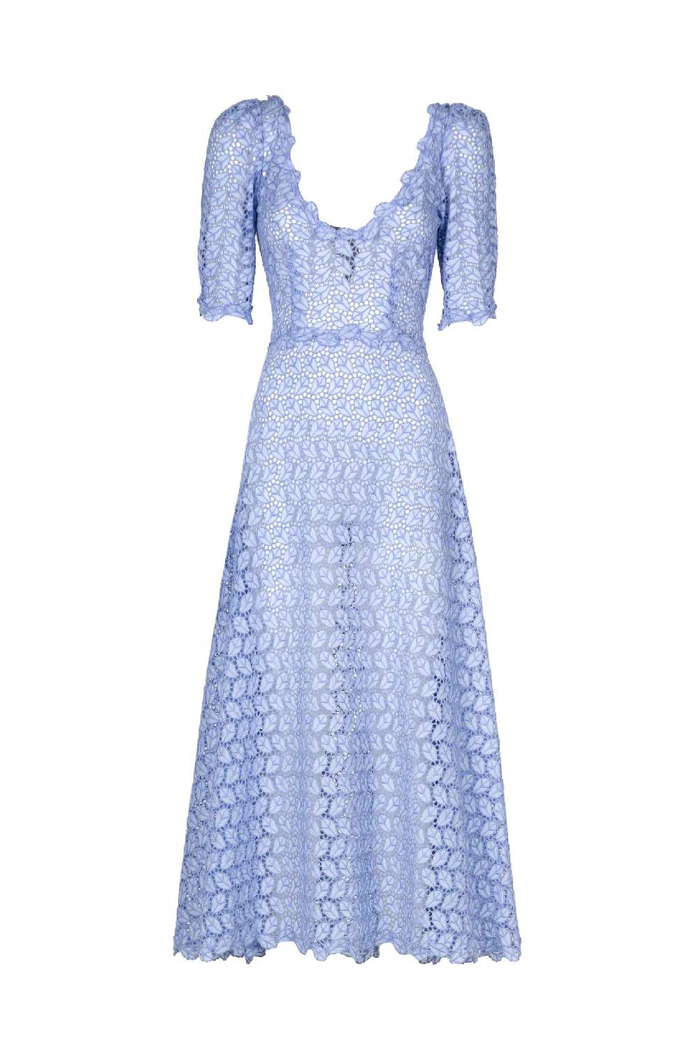 Luisa Beccaria Abito midi in pizzo sangallo