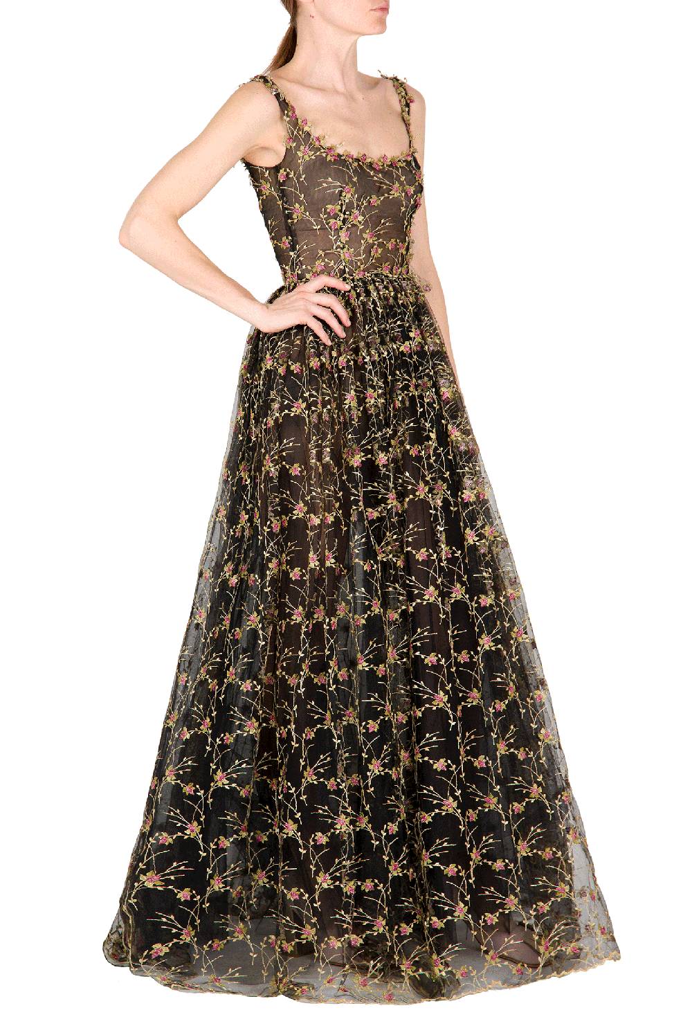 Luisa Beccaria Abito Ricamato