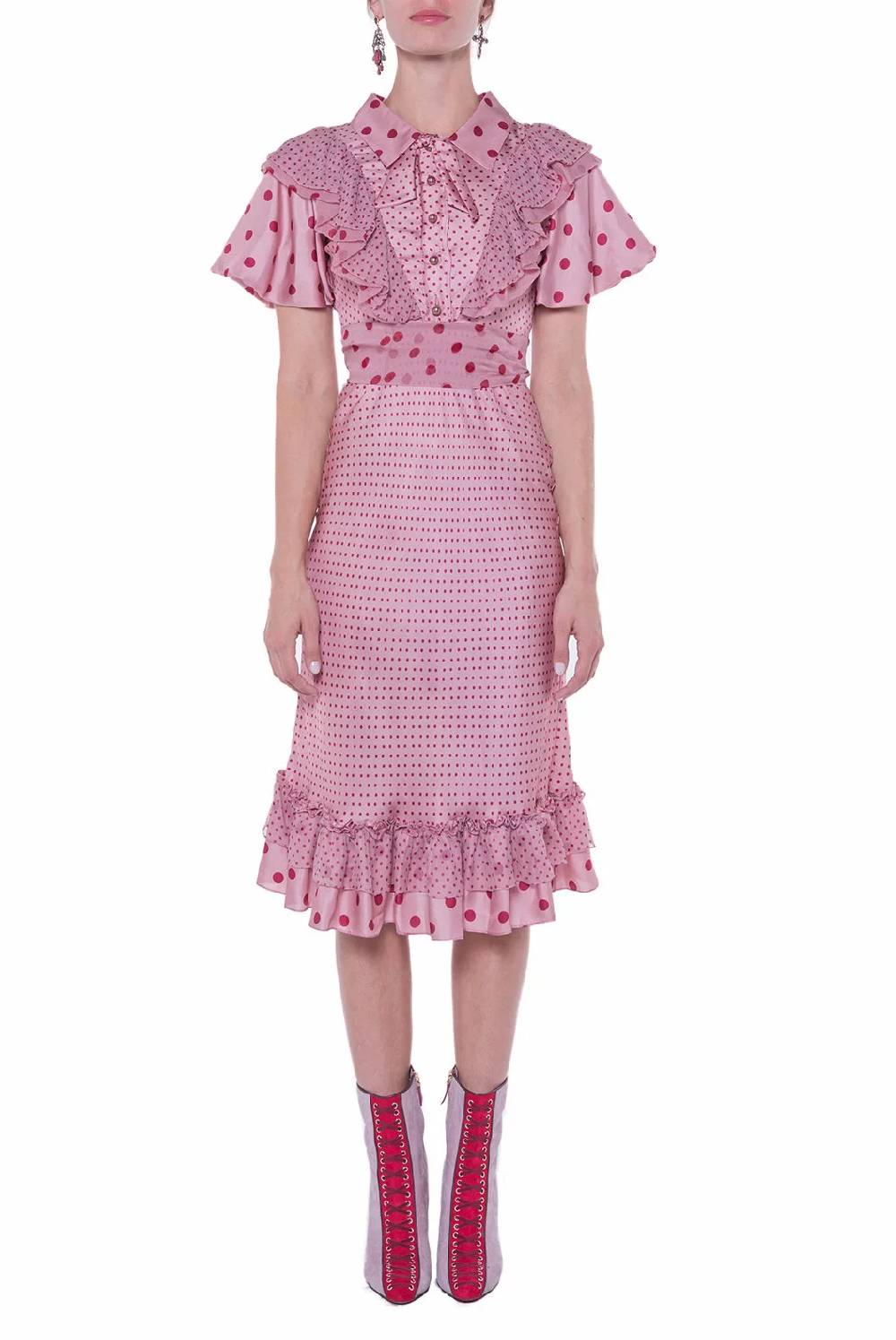 Luisa Beccaria Abito Stampato A Pois