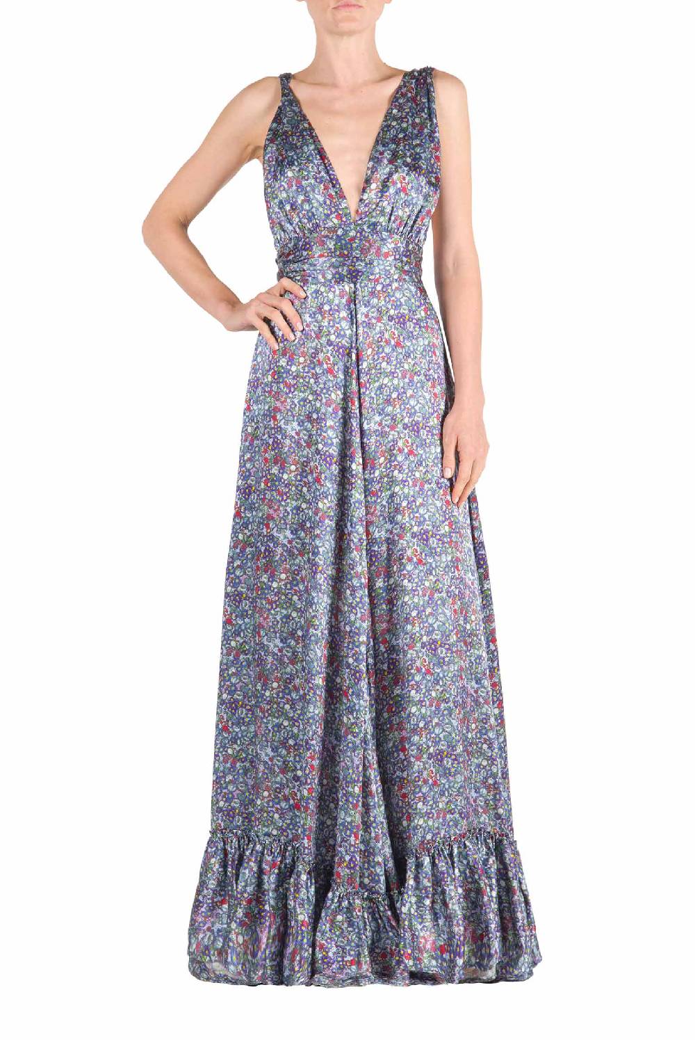 Luisa Beccaria Abito Stampato Floreale