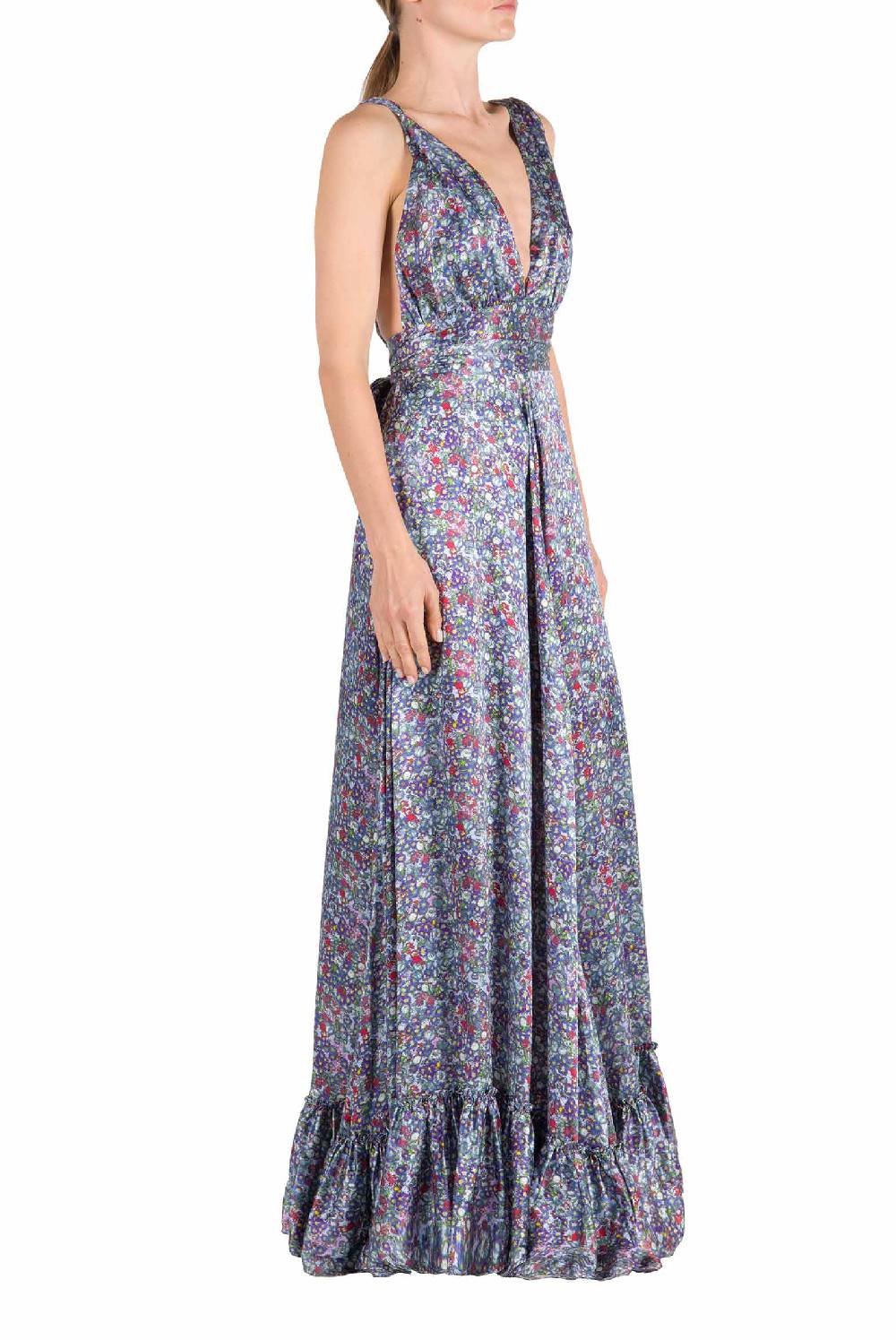 Luisa Beccaria Abito Stampato Floreale