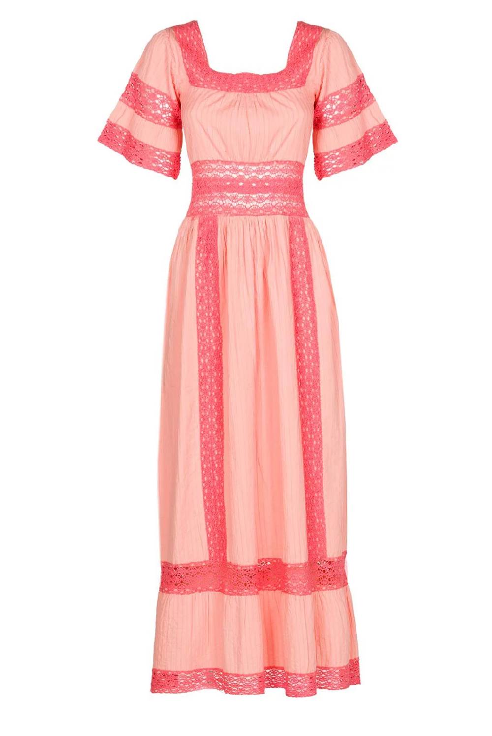 Luisa Beccaria Abito tagliato all'uncinetto