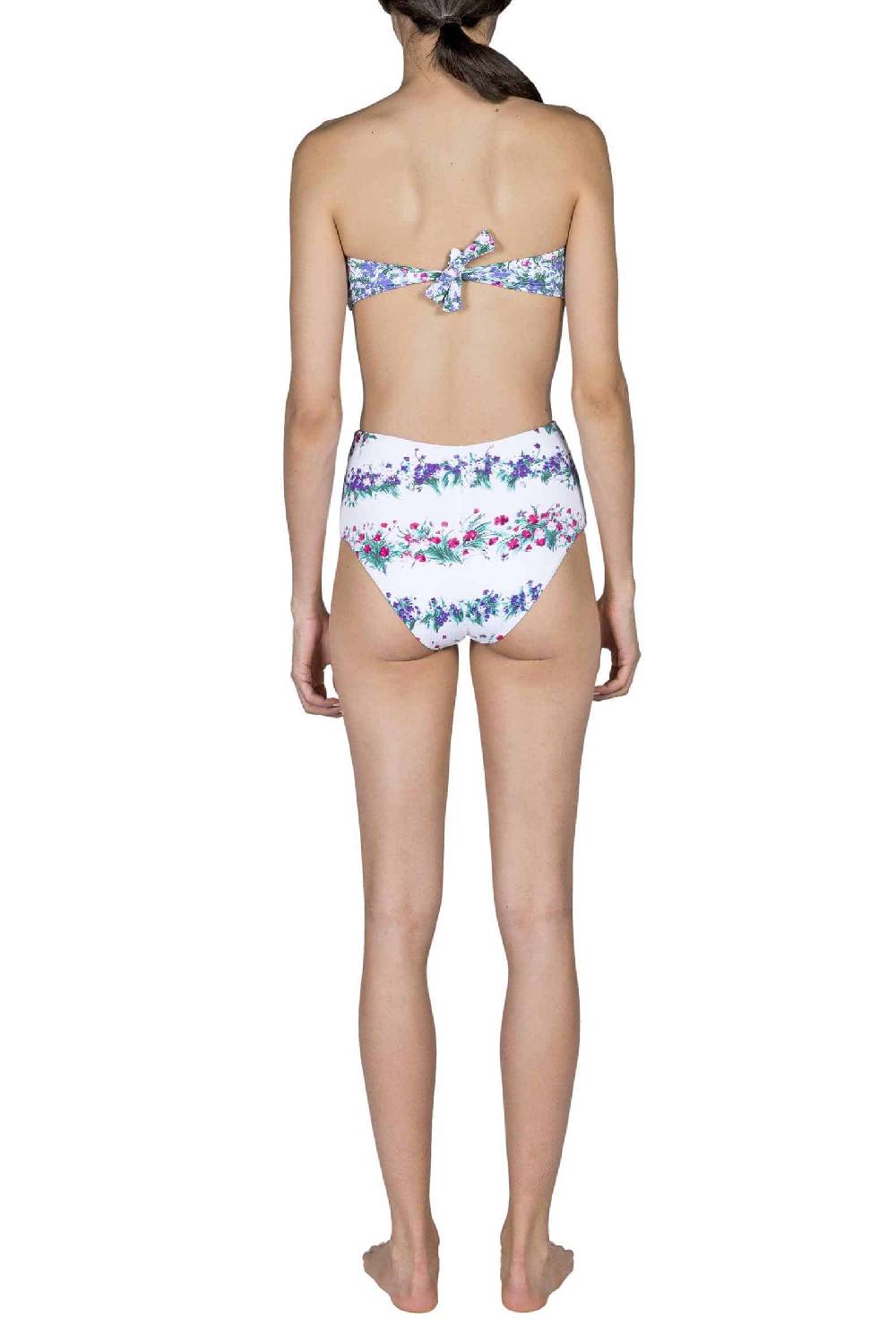 Luisa Beccaria Bikini A Fascia E Vita Alta