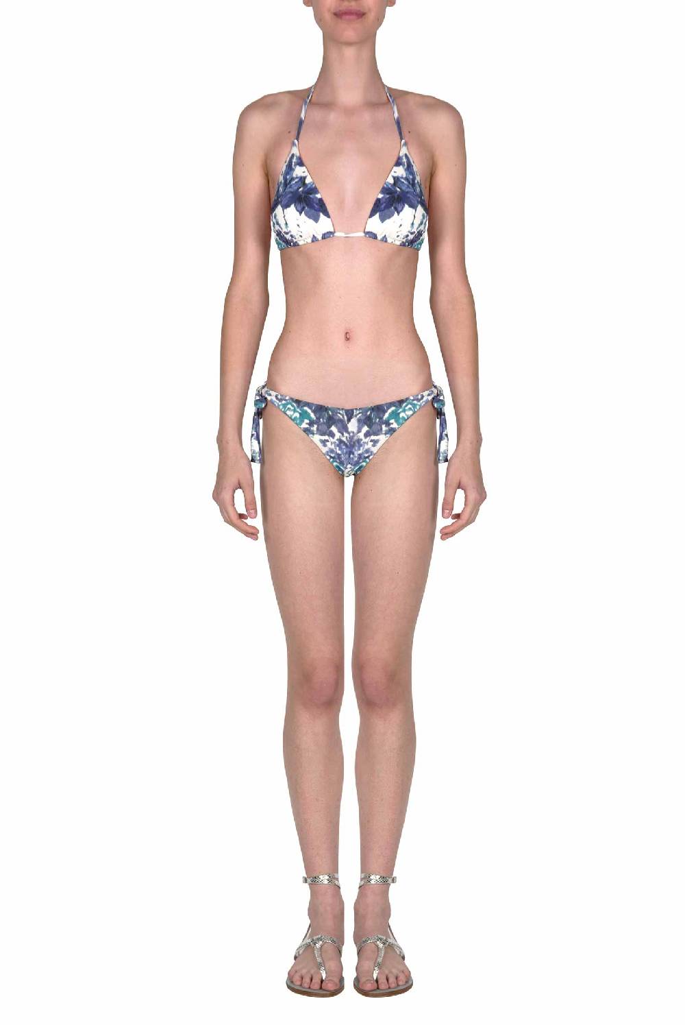 Luisa Beccaria Bikini Triangolo E Slip Capri