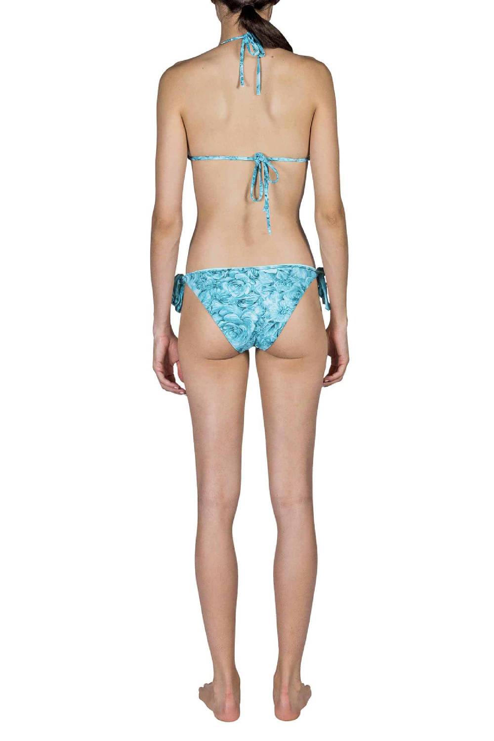 Luisa Beccaria Bikini Triangolo E Slip Turchese
