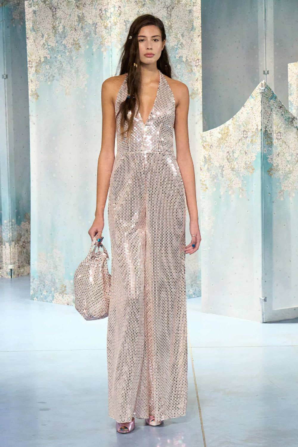 Luisa Beccaria Borsa A Secchiello Con Paillettes