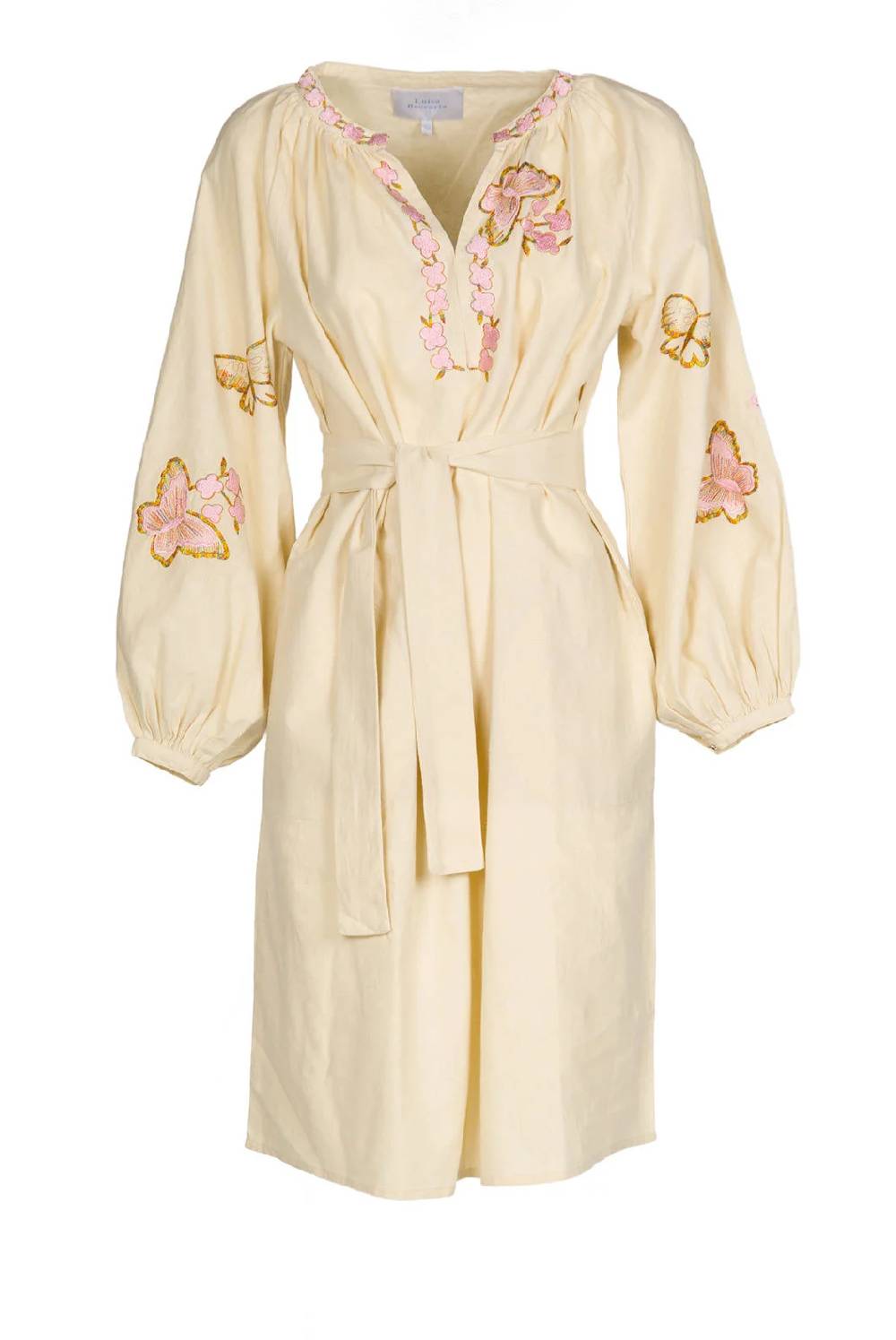 Luisa Beccaria Caftano corto a farfalla