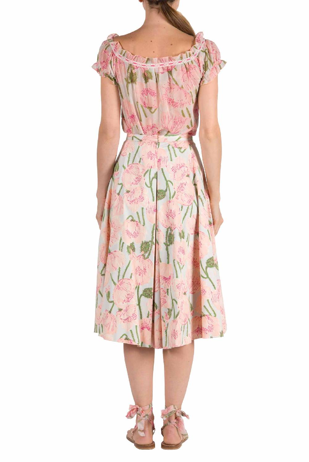 Luisa Beccaria Camicetta Macro Papaveri