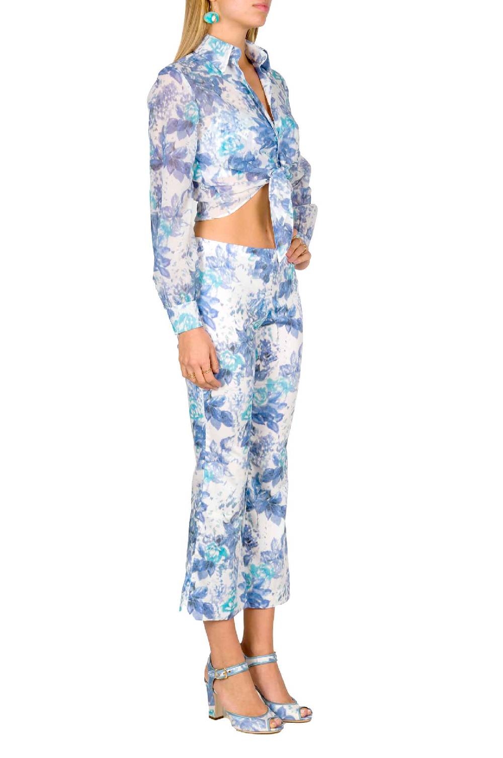 Luisa Beccaria Camicia Capri Allacciata