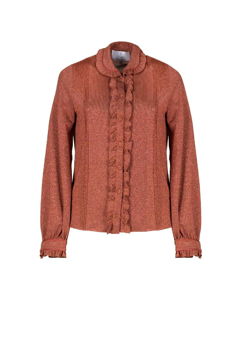 Luisa Beccaria Camicia in jersey lurex