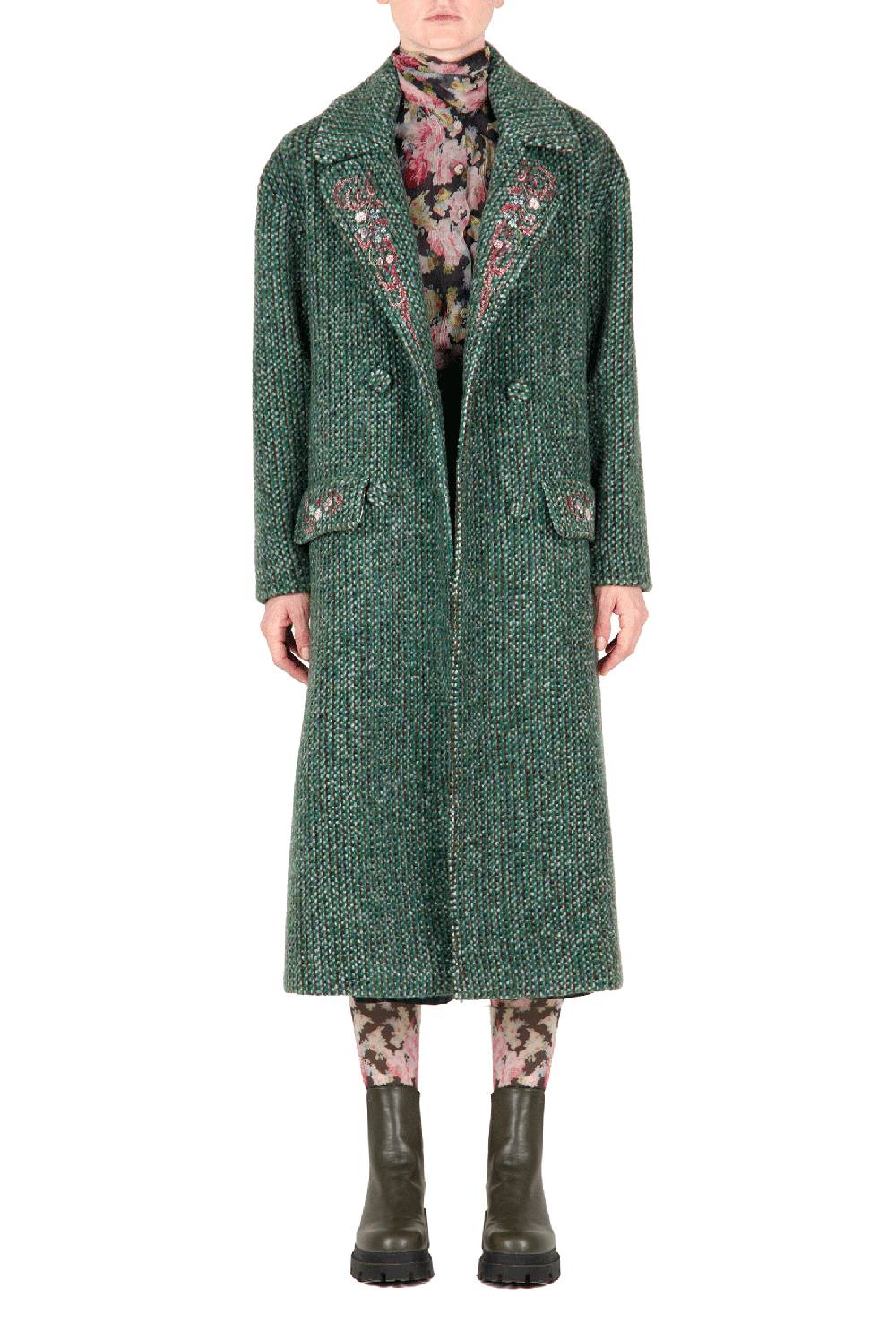 Luisa Beccaria Cappotto Ricamato