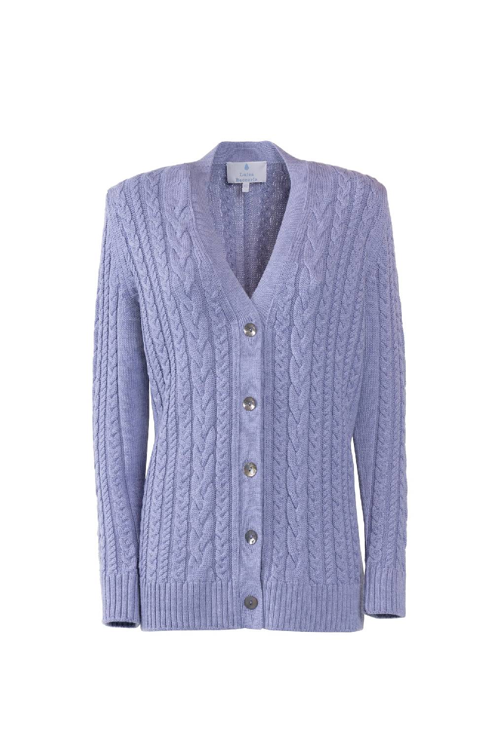 Luisa Beccaria Cardigan intrecciato
