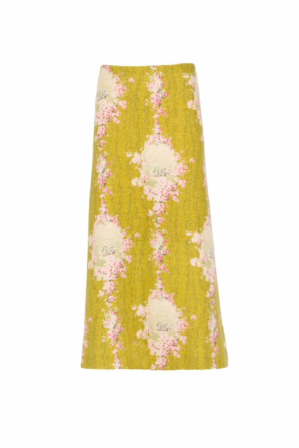 Luisa Beccaria Cerchio Di Lana Di Rose Gonna