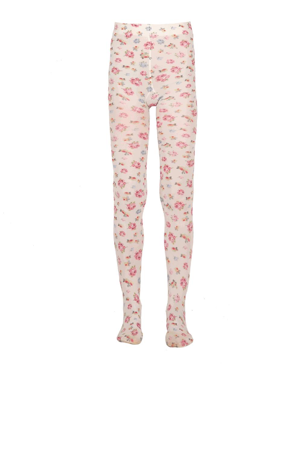 Luisa Beccaria Collant Lycra Roselline Crema