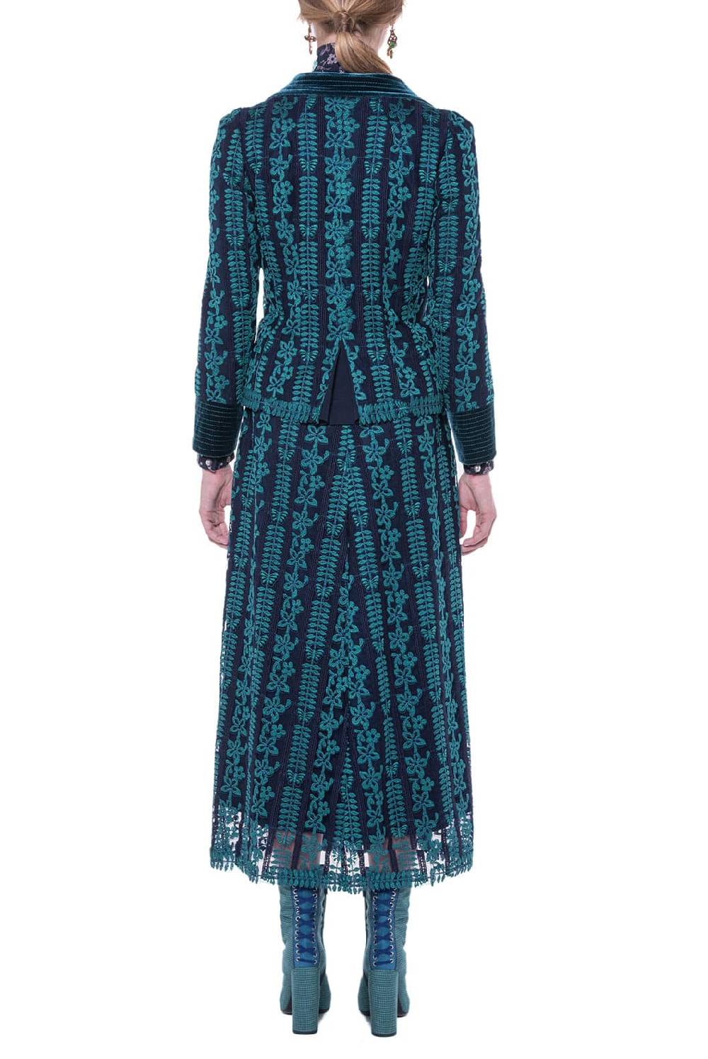 Luisa Beccaria Giacca Aderente In Macramè