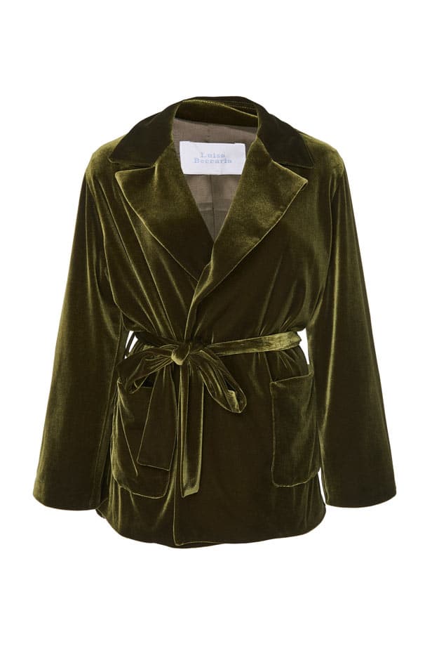 Luisa Beccaria Giacca in velluto