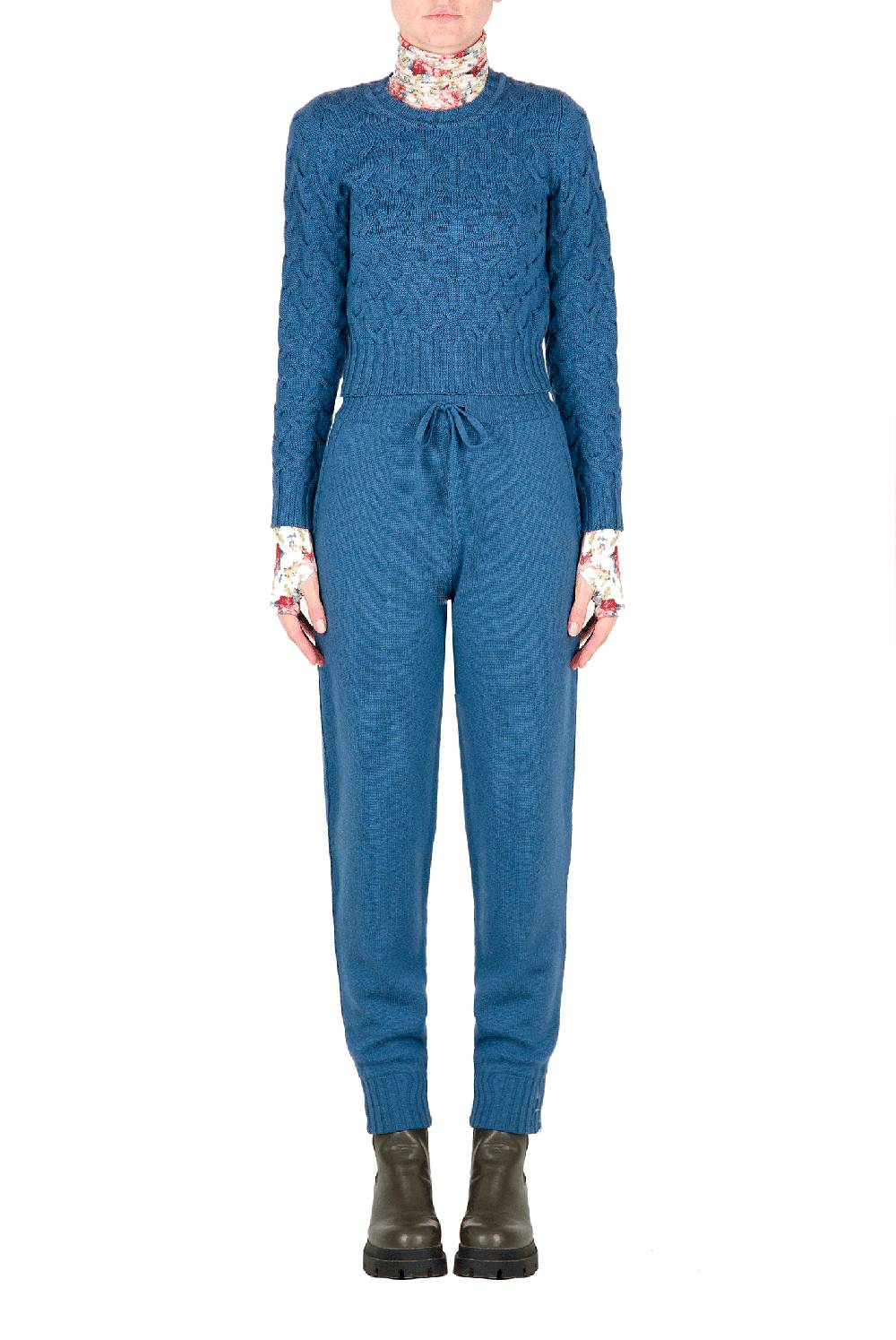 Luisa Beccaria Girocollo A Trecce In Lana