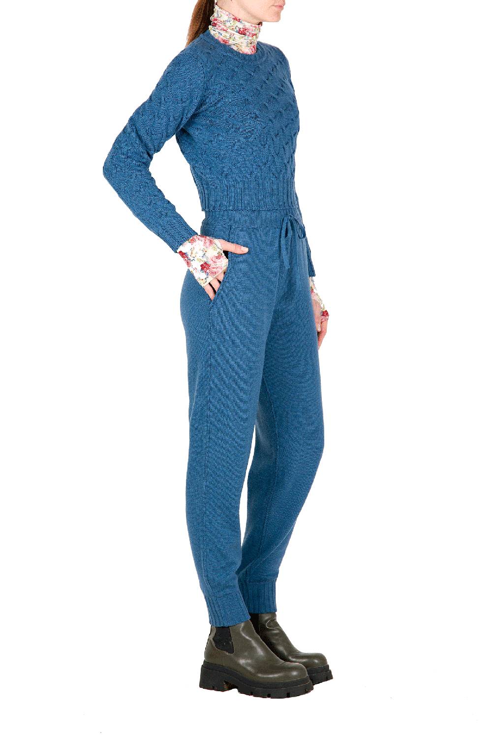 Luisa Beccaria Girocollo A Trecce In Lana