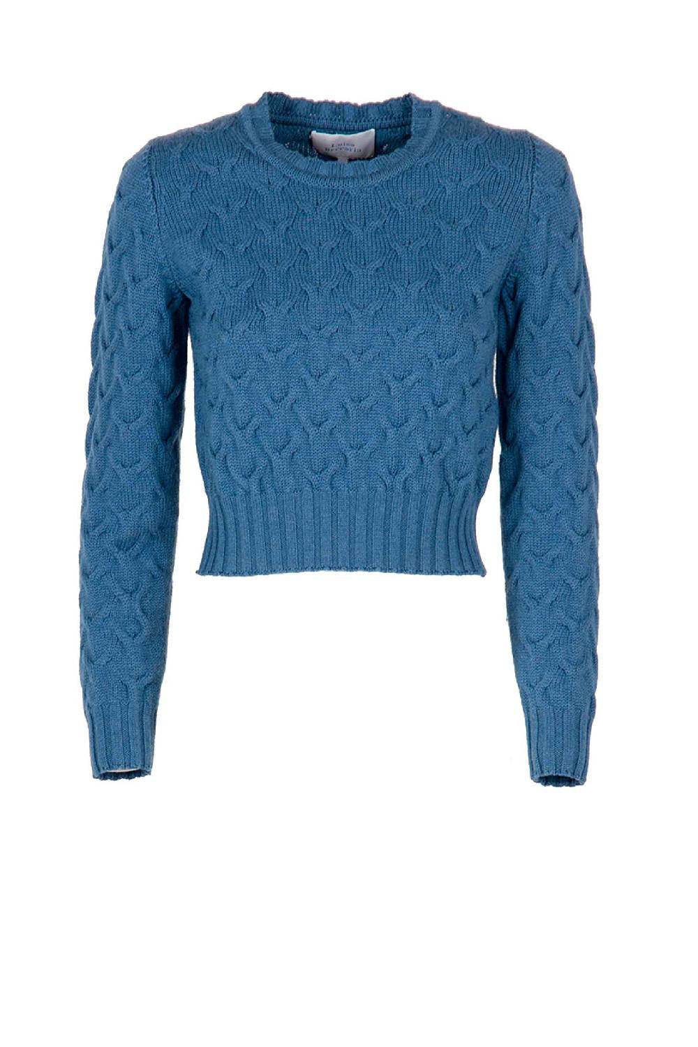 Luisa Beccaria Girocollo a trecce in lana