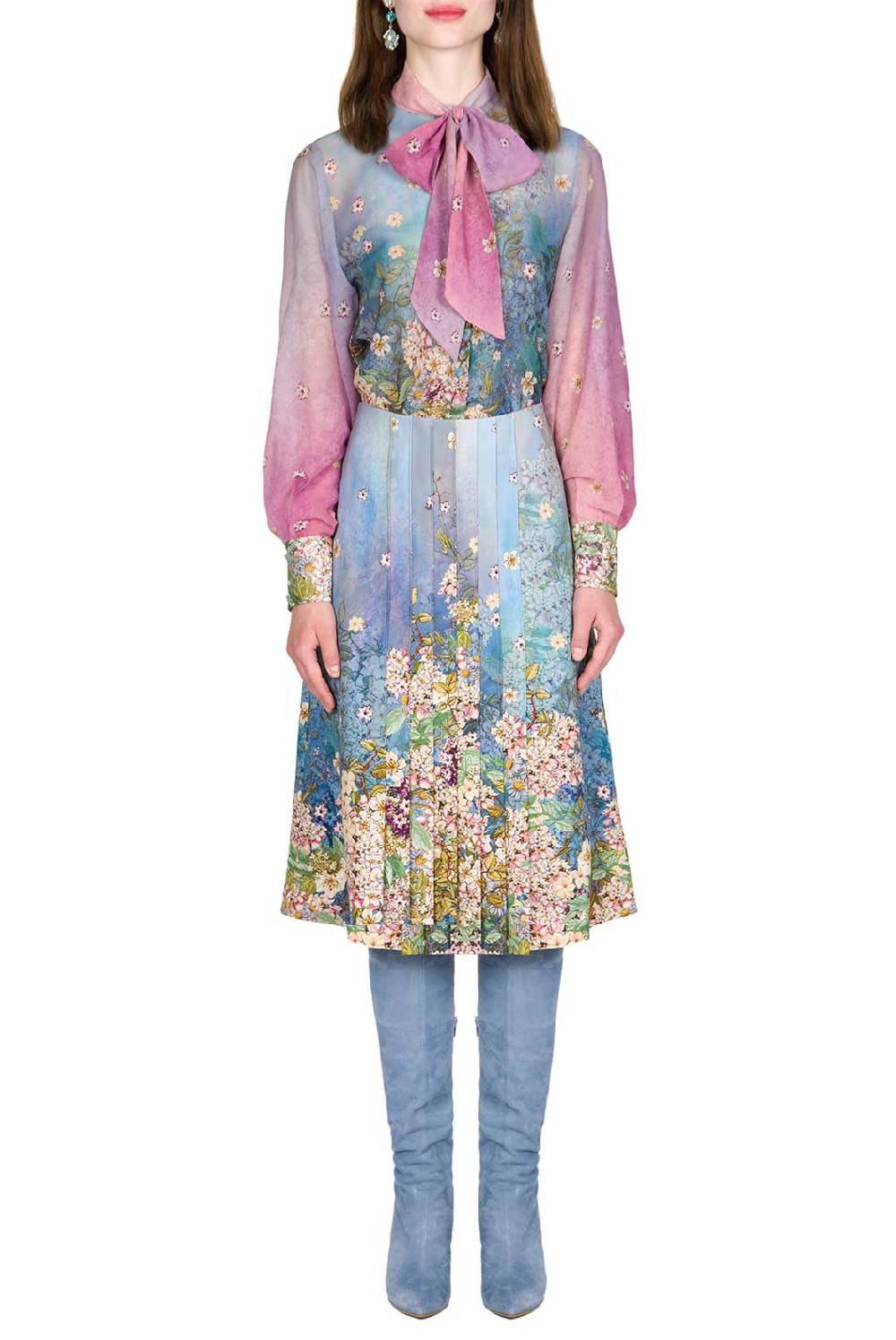 Luisa Beccaria Gonna Con Stampa Floreale