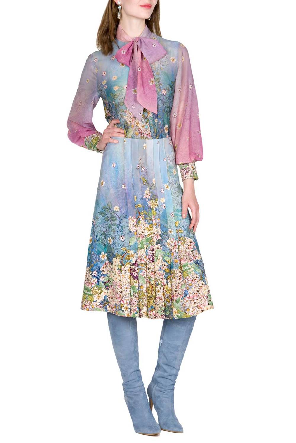 Luisa Beccaria Gonna Con Stampa Floreale