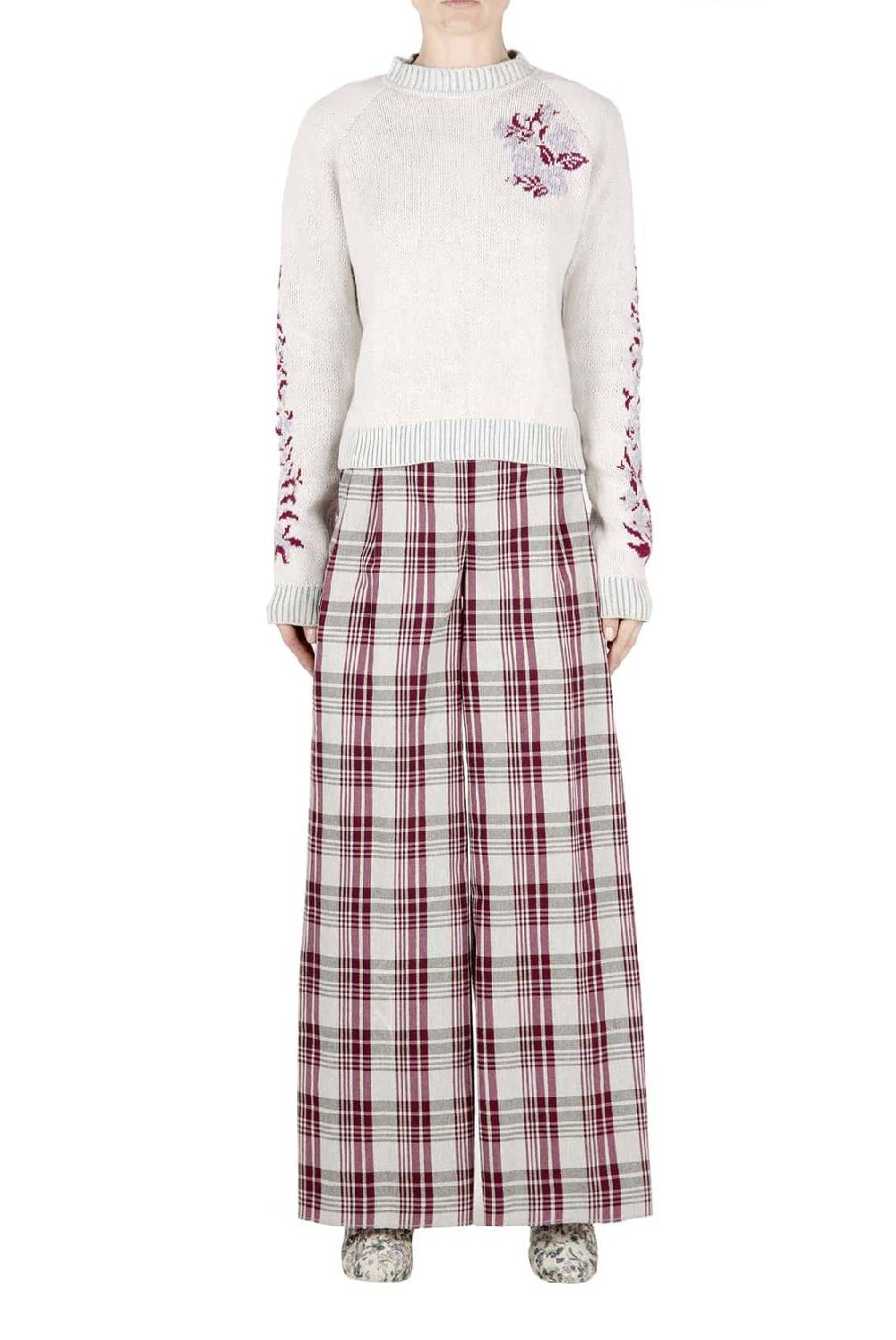 Luisa Beccaria Maglia Girocollo Cashmere