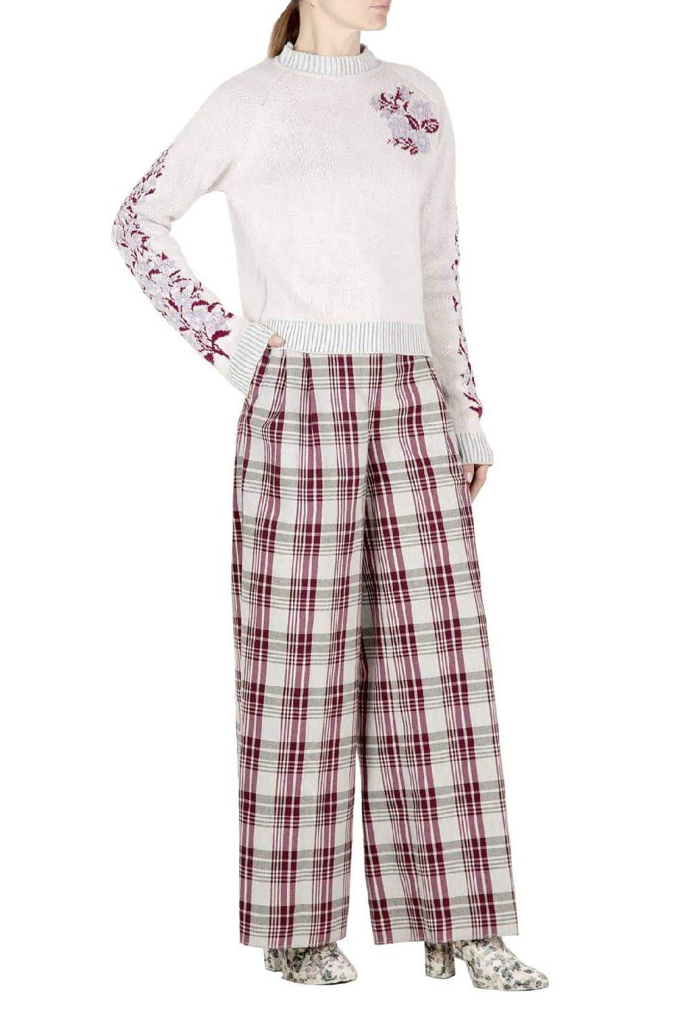 Luisa Beccaria Maglia Girocollo Cashmere