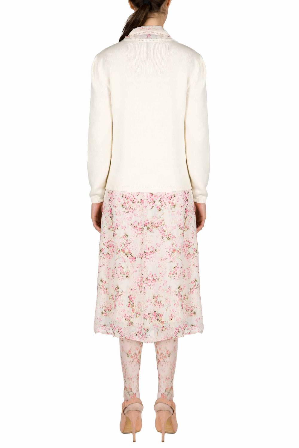 Luisa Beccaria Maglione Di Lana Lavorato A Trecce