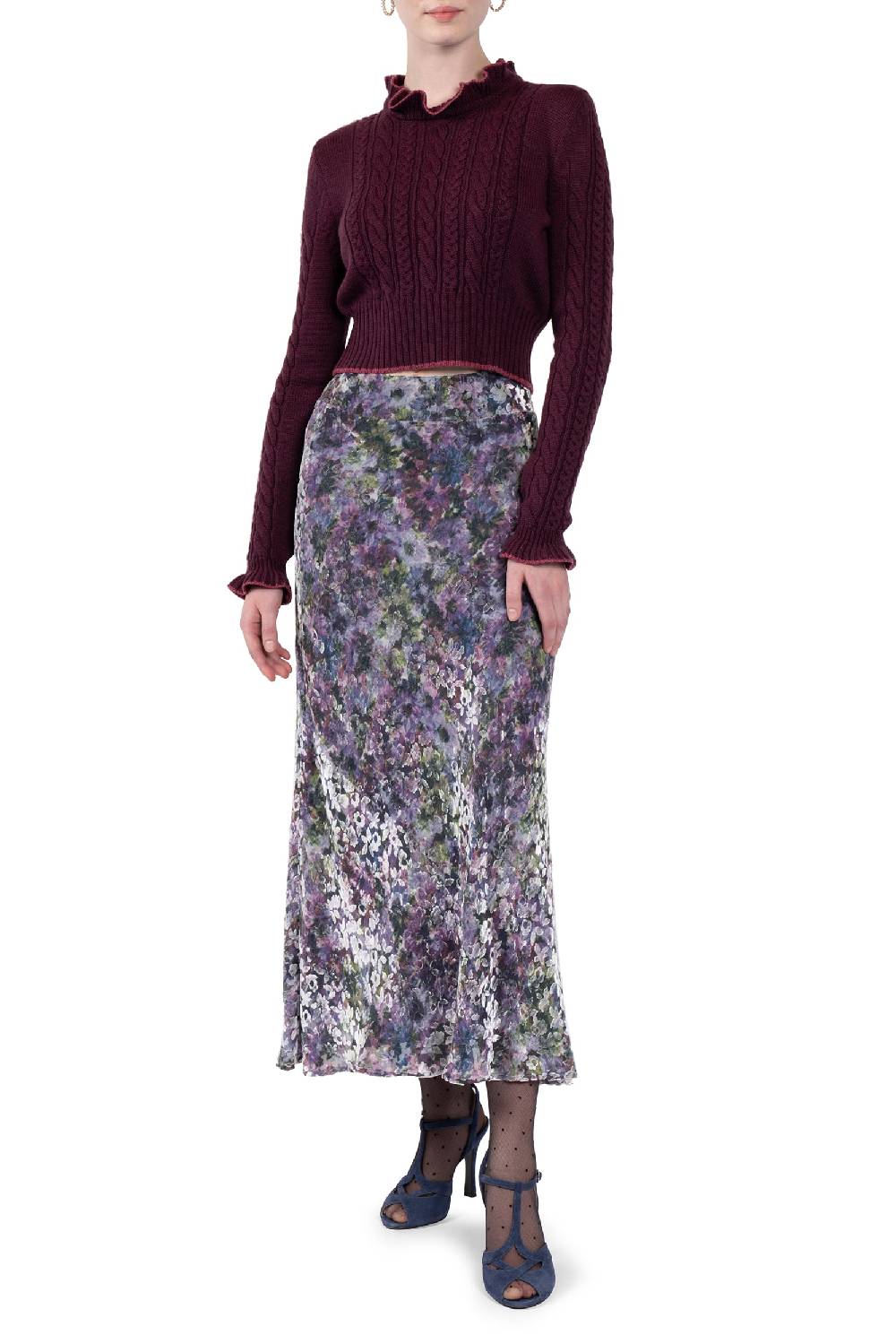 Luisa Beccaria Maglione Girocollo Intrecciato